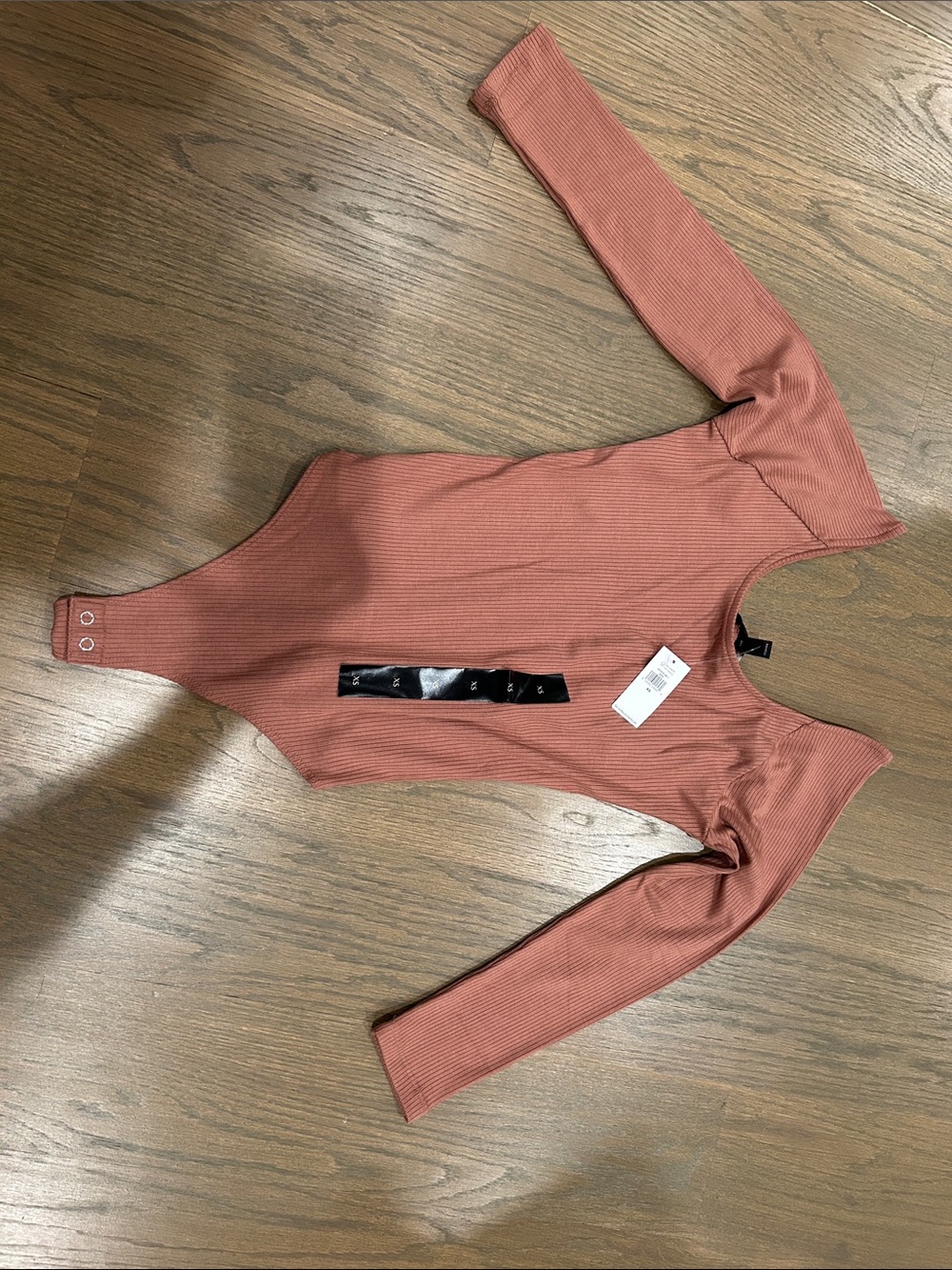 Banana Republic Long-Sleeve Ribbed Bodysuit new with tags